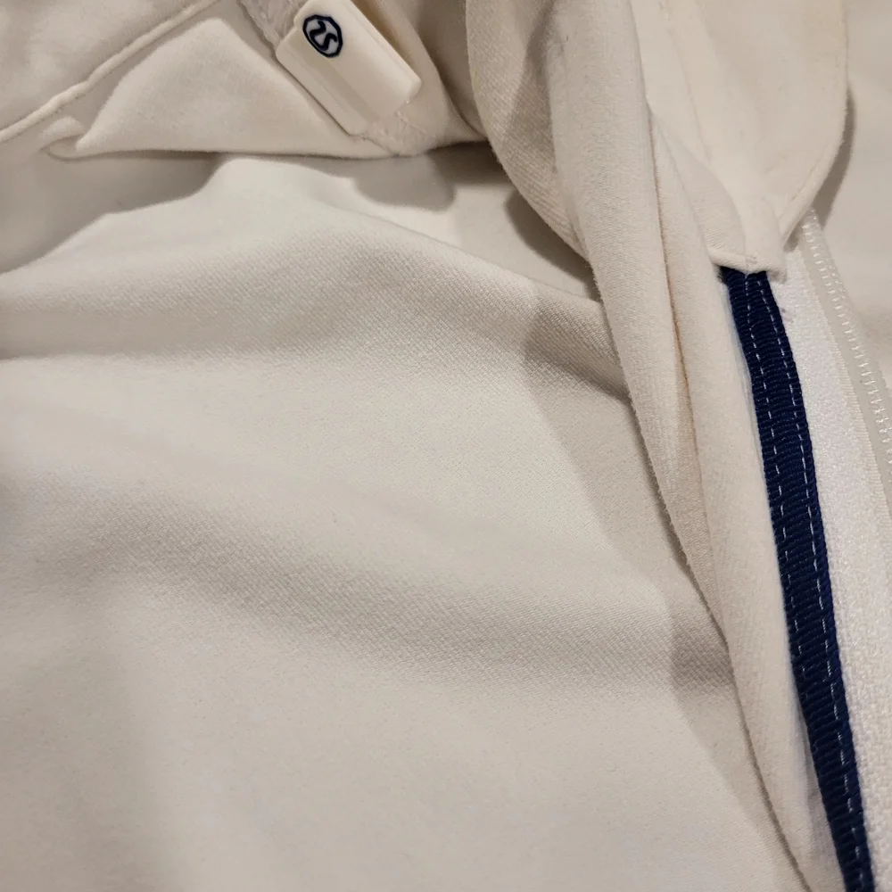 Lululemon Athletica White Zip-Up Jacket
